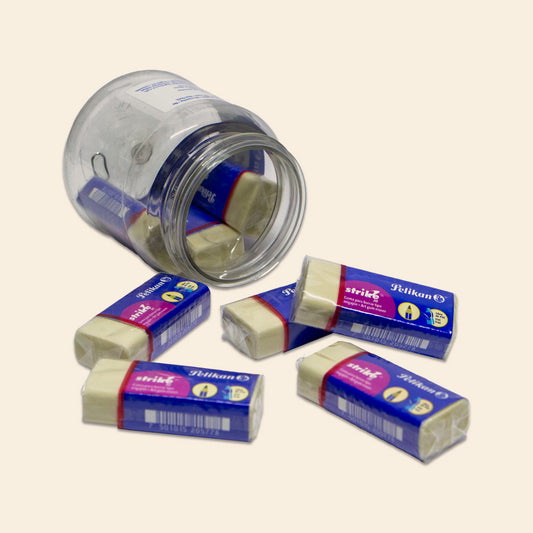 Goma Strike-20 Pelikan Barril con 8 Piezas