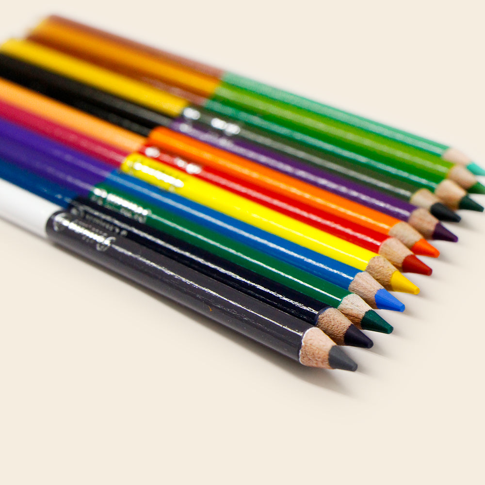 Bicolores Pelikan con 12 Piezas