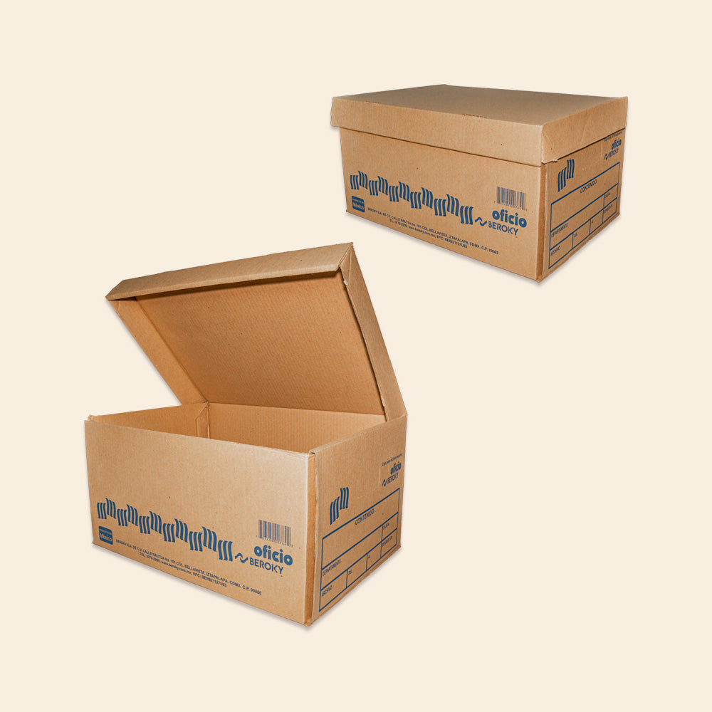 Caja de Archivo Muerto Cartón Tamaño Oficio