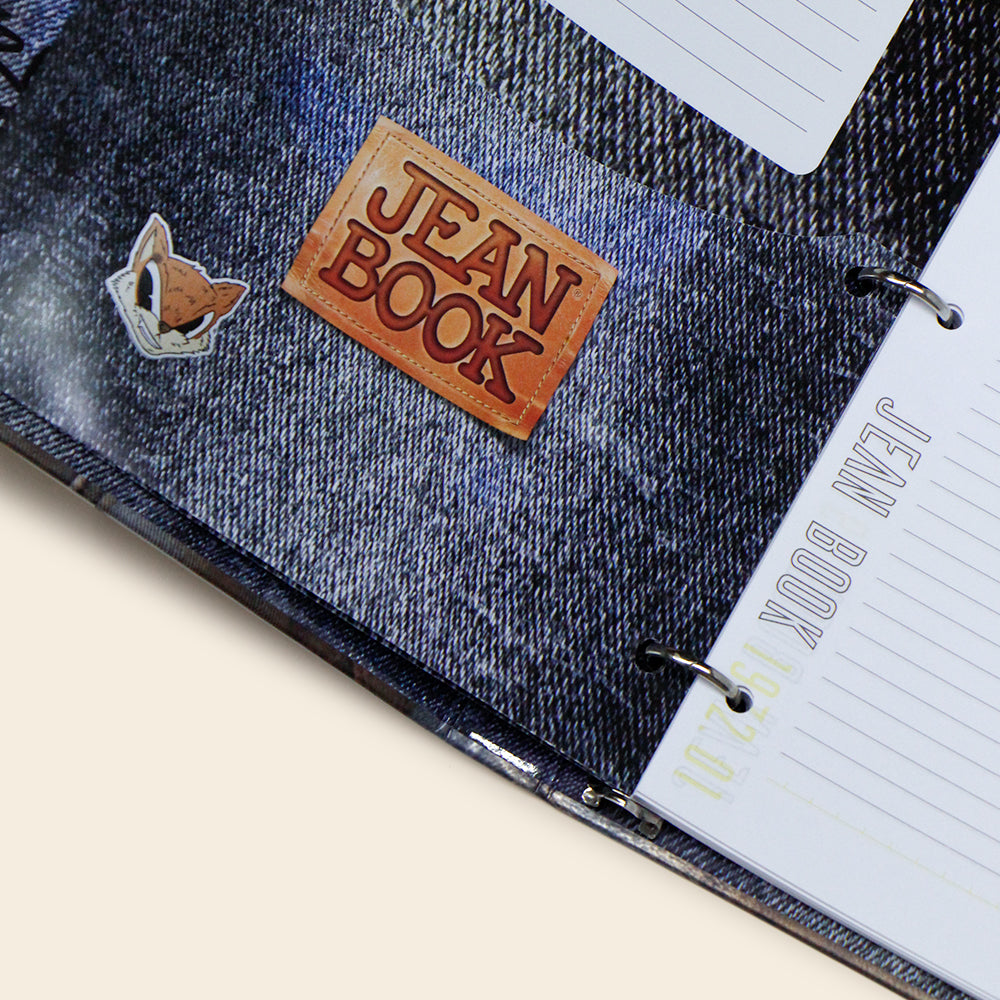 Carpeta JeanBook Raya con Elastico 100 Hojas