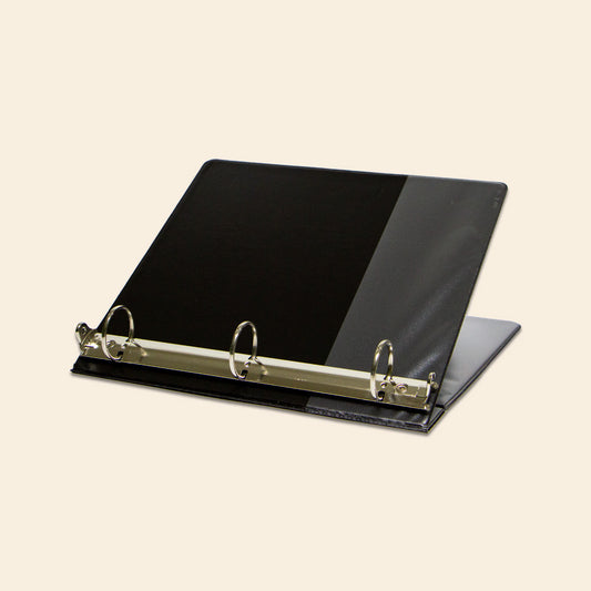 Carpeta de 1 1/2" (O) Carta Vinil Color Blanco