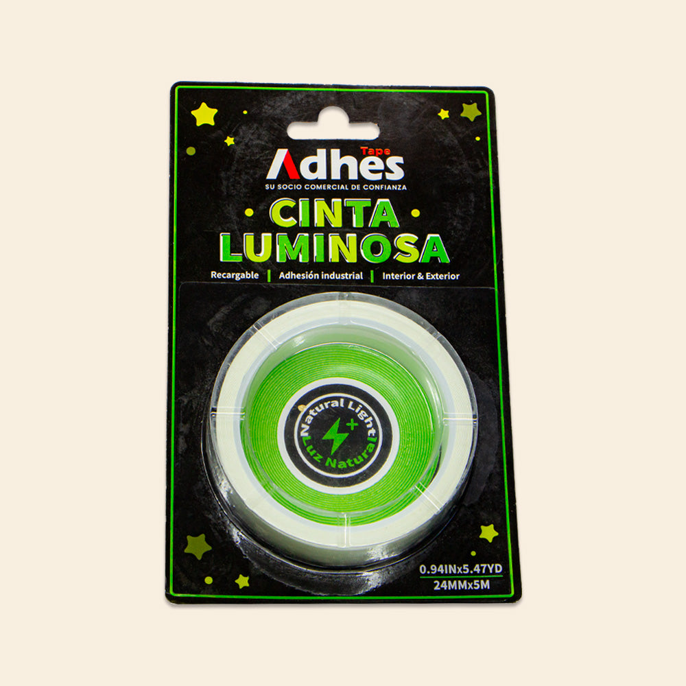 Cinta Luminosa Verde 24MMX5M Mod: ADMX-ALG-P26