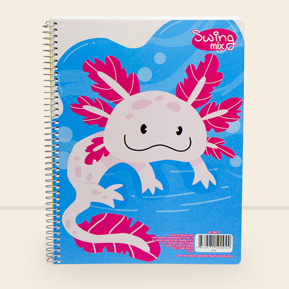 Libreta Swing Mix profesional con 100 Hojas Cuadro Chico