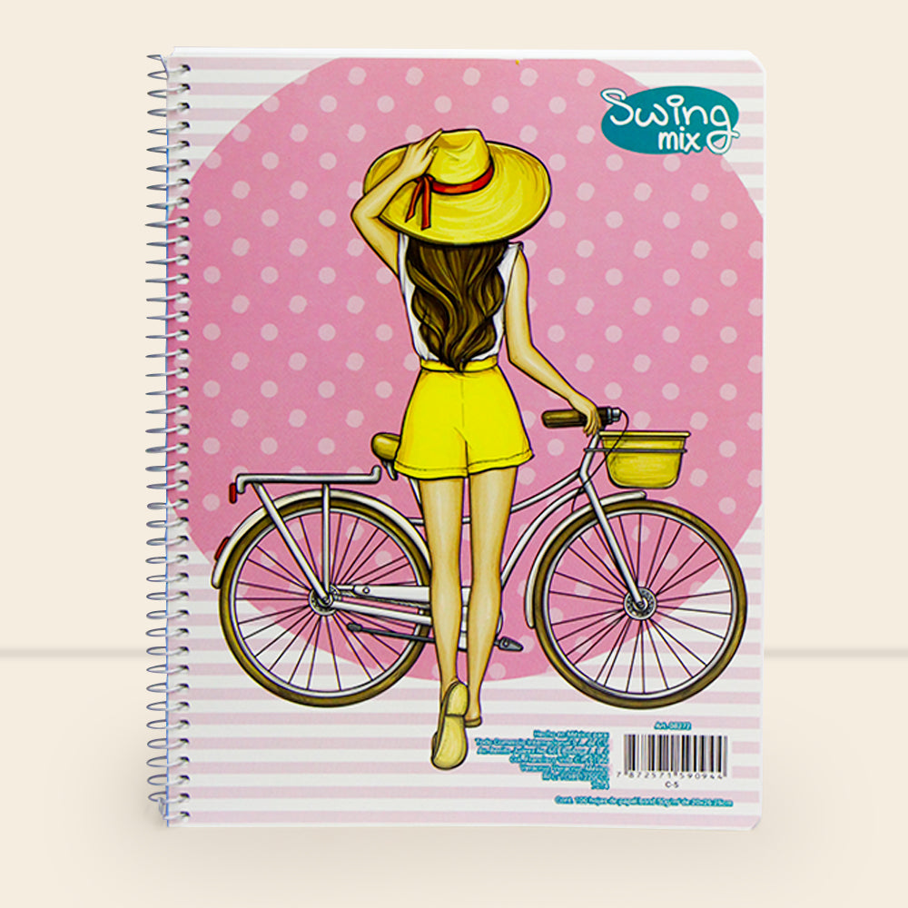 Libreta Swing Mix profesional con 100 Hojas Cuadro Chico