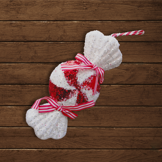 Caramelo Candy C/Moño Rojo y Blanco