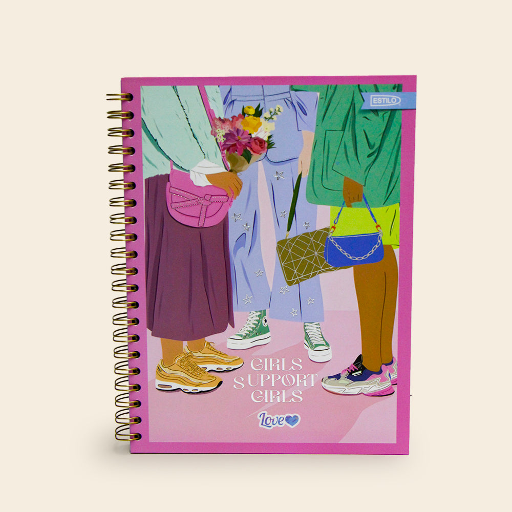Libreta Profesional 200 Hojas Raya KYMA Estilo LOVE