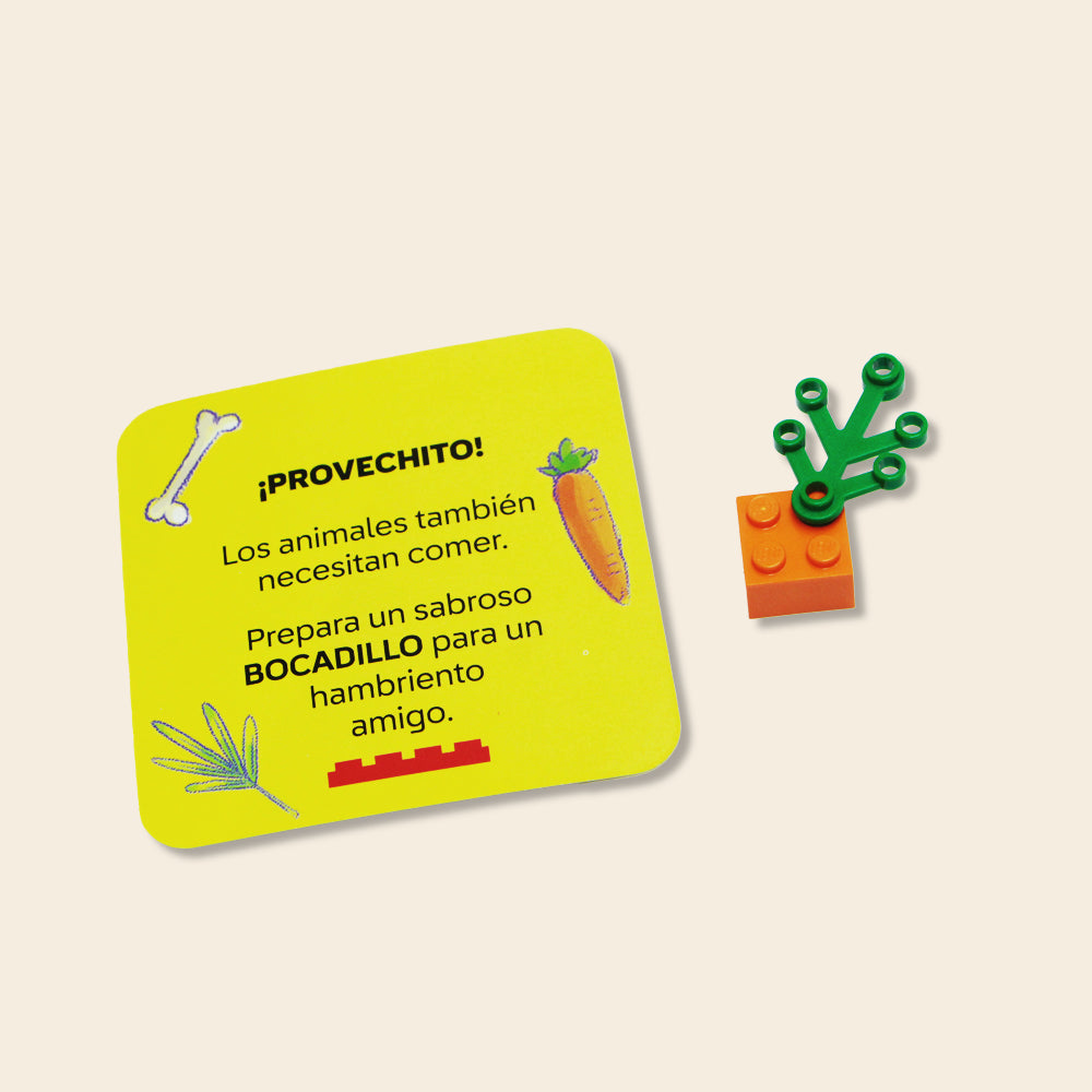 Juego de Creatividad, Lego Re-Create Tarjetas Con Actividades Versión Animales
