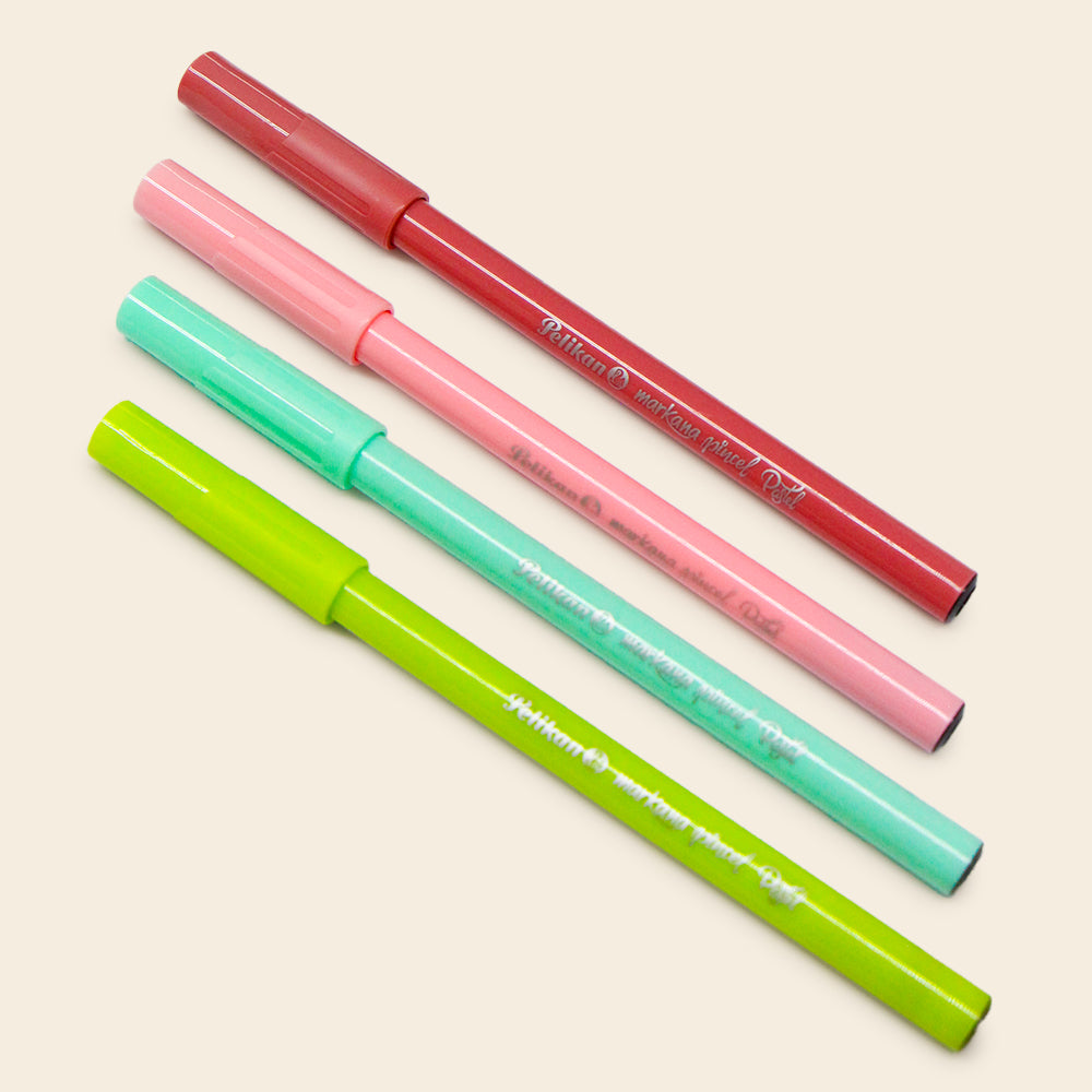 Pelikan Markana Pincel, Colores Pastel Estuche con 12 Piezas