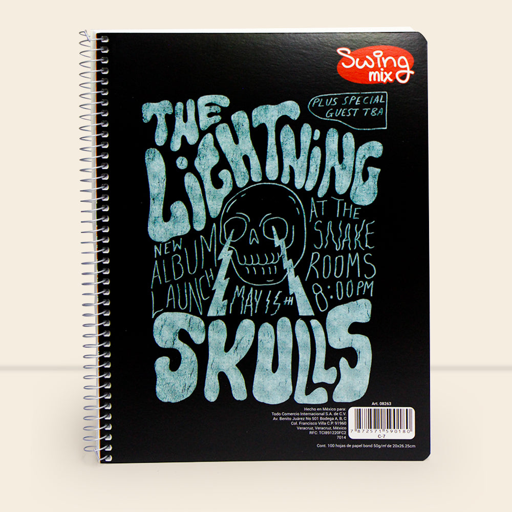 Libreta Swing Mix profesional con 100 Hojas Cuadro Grande