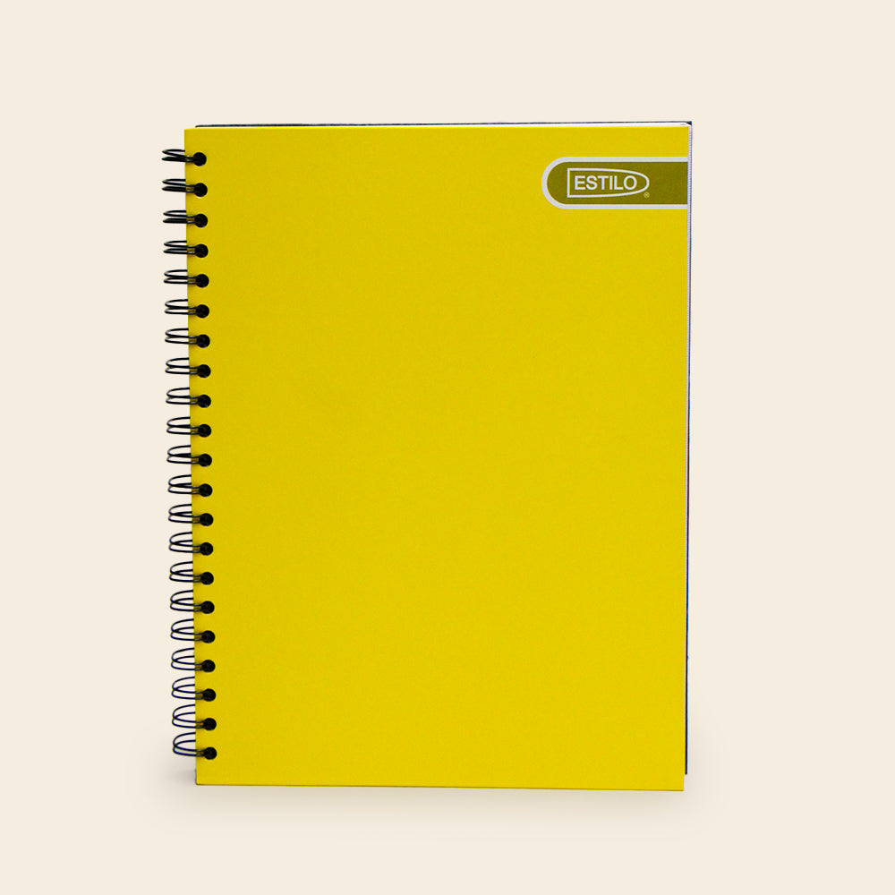 Libreta Profesional 200 Hojas Cuadro Chico KYMA Estilo Colores Lisos