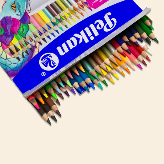 Colores Redondos Pelikan Con 48 Piezas