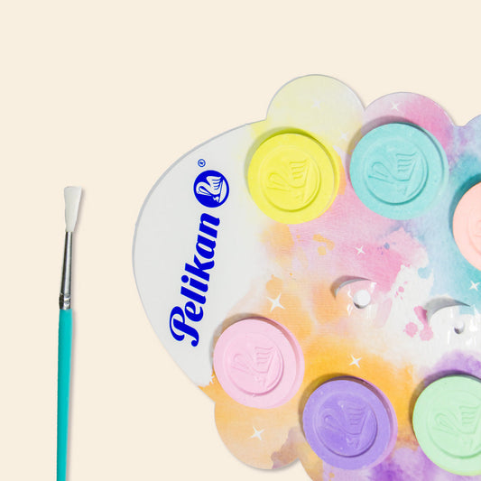 Acuarela 6 Colores Pastel Pelikan