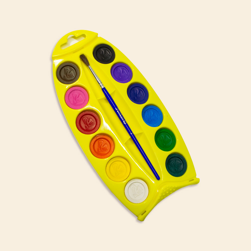 Estuche de Acuarelas con 12 colores Pelikan Junior
