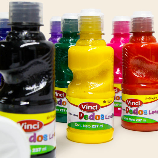 Pintura Digital Vinci Para Dedos, con 273 ML