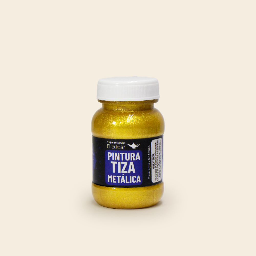 Pintura Tiza El Sultán Frasco con 100ML