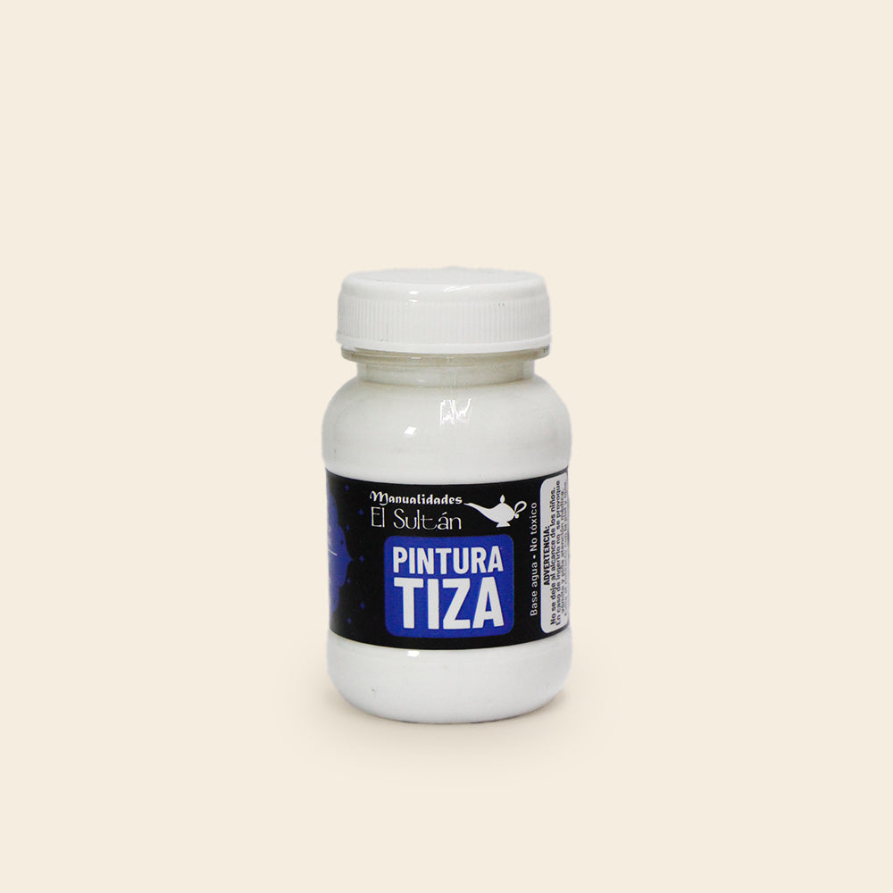 Pintura Tiza El Sultán Frasco con 100ML