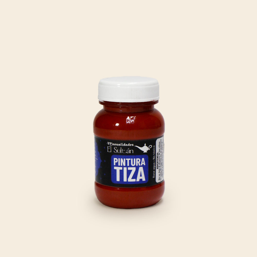 Pintura Tiza El Sultán Frasco con 100ML