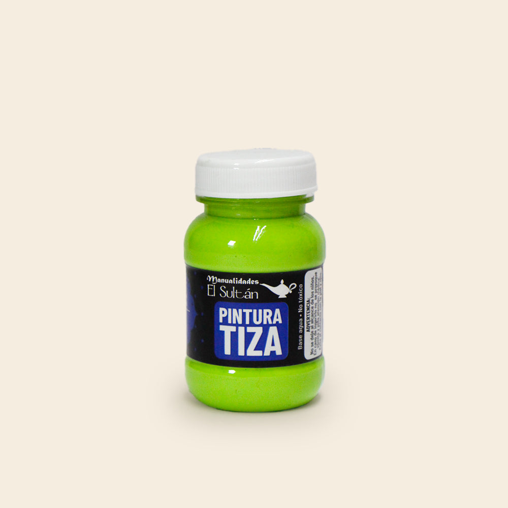 Pintura Tiza El Sultán Frasco con 100ML