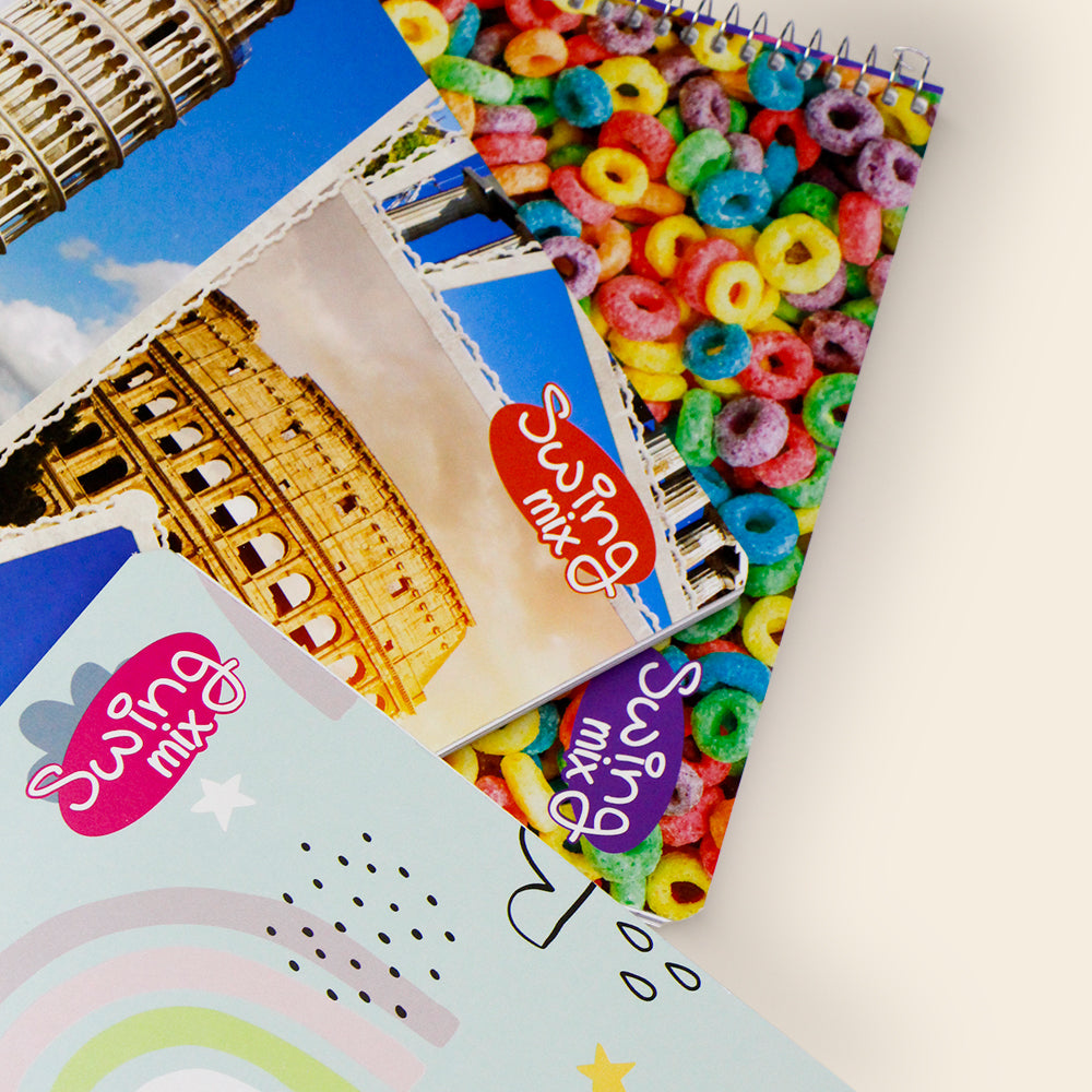 Libreta Swing Mix profesional con 100 Hojas Raya