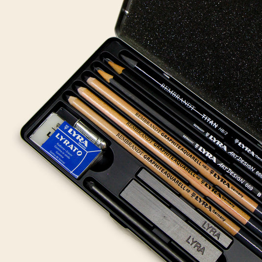 Set Profesional, Lápices de Grafito con 11 Piezas LYRA