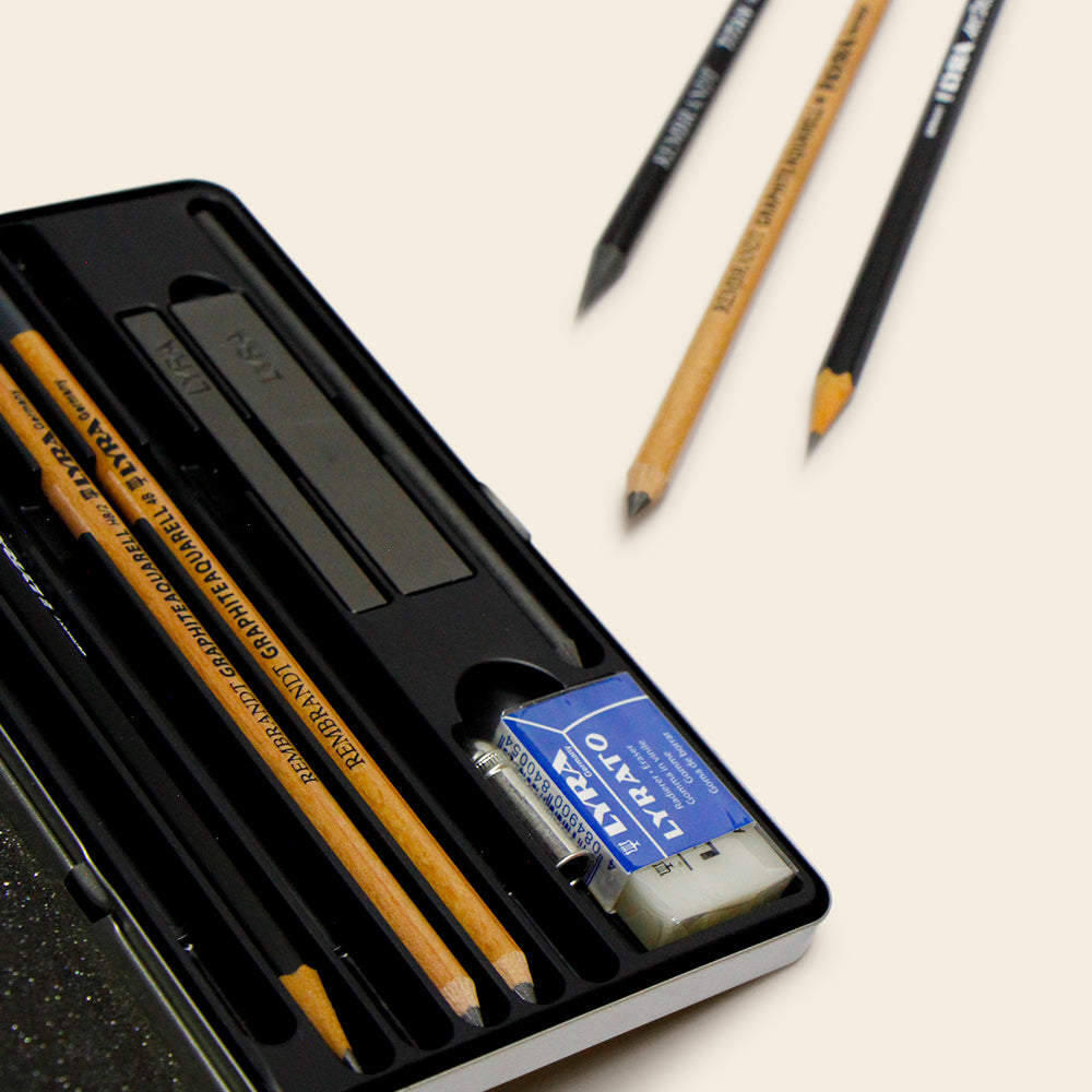Set Profesional, Lápices de Grafito con 11 Piezas LYRA