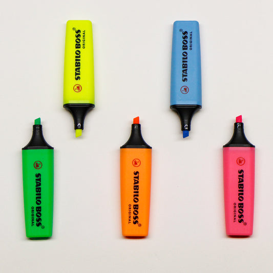 Marcadores Fluorescentes Stabilo Boss