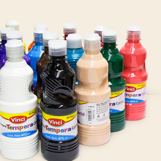 Pintura Tempera Cartel Vinci Con 473 ML