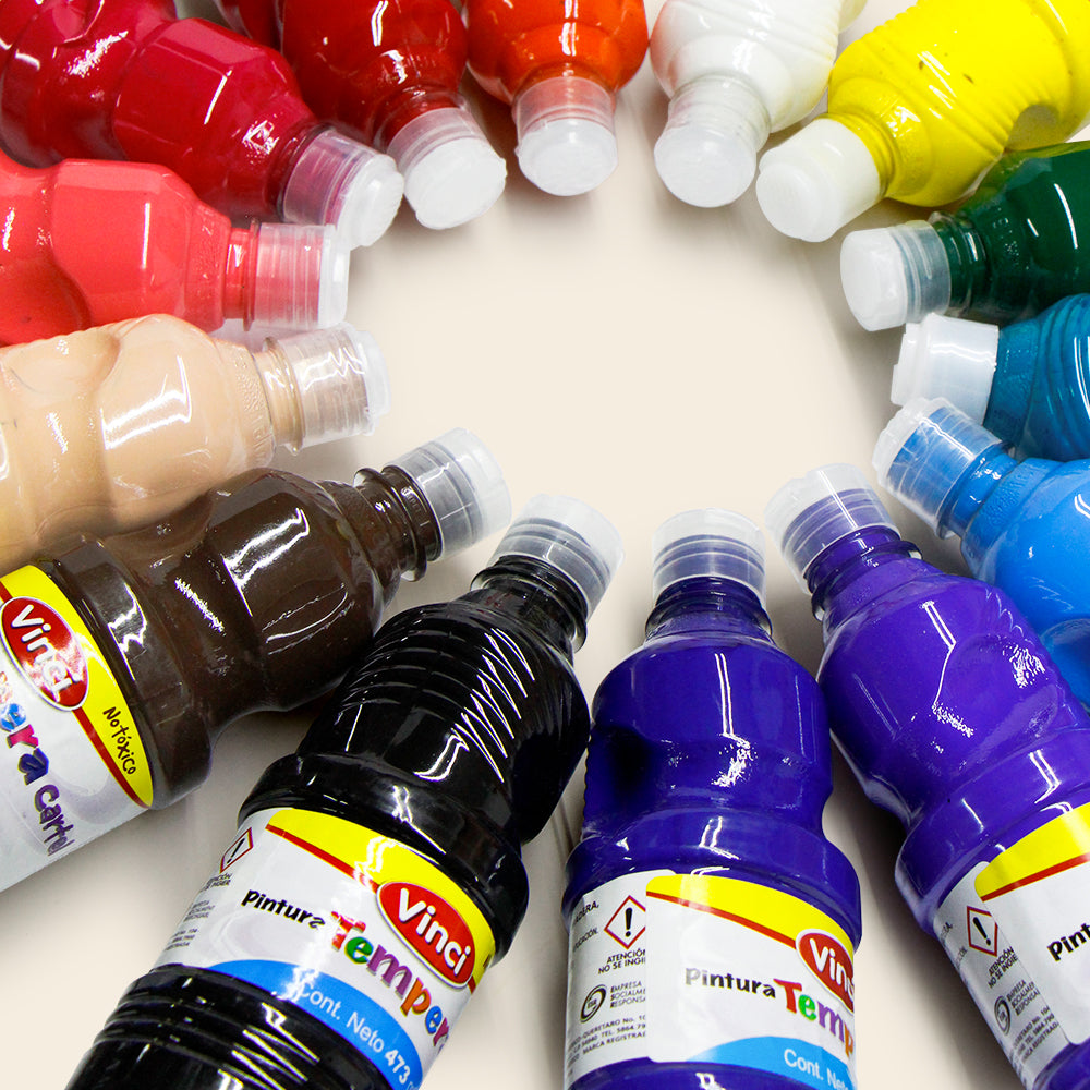 Pintura Tempera Cartel Vinci Con 473 ML