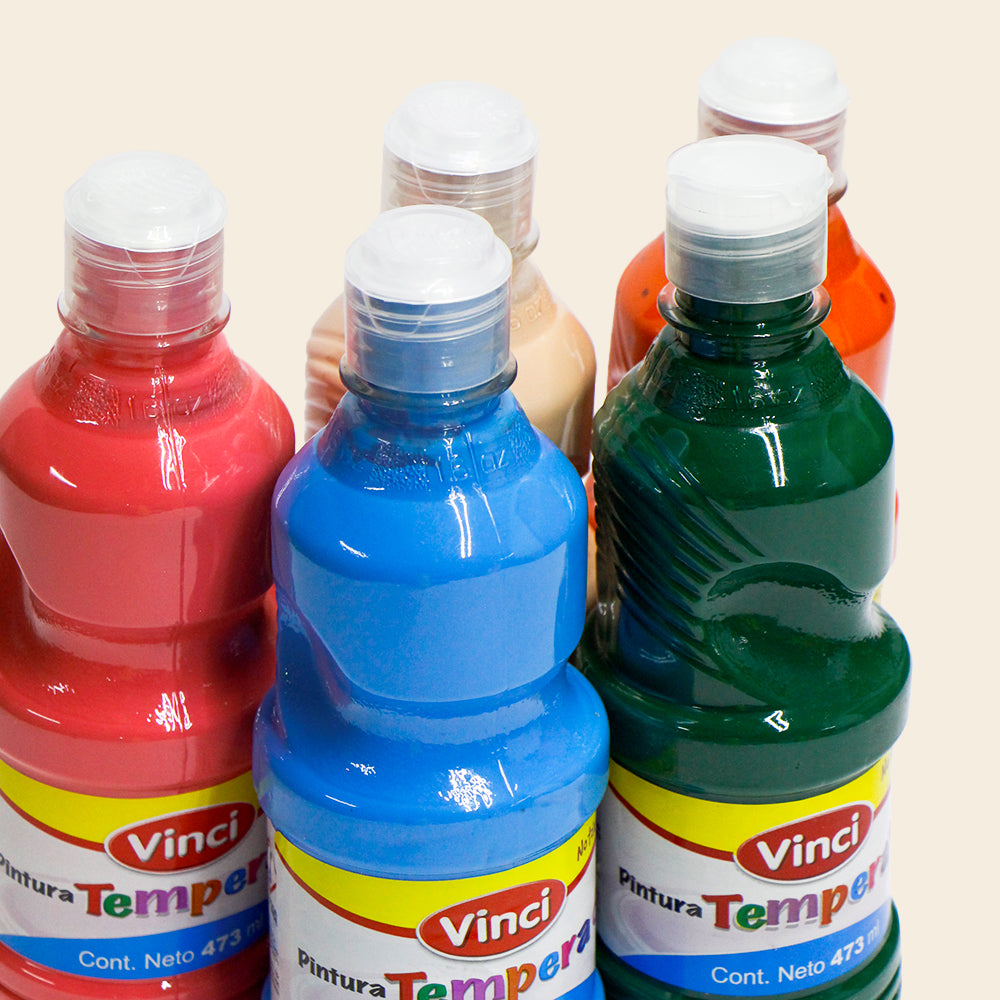 Pintura Tempera Cartel Vinci Con 473 ML