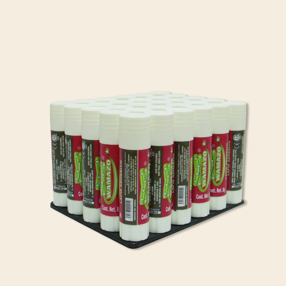 Pieza de Lápiz Adhesivo Omega Wamazo con 8Gr