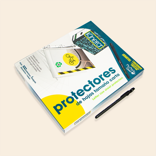 1PZ de Protector Para Hoja Carta Marca Kinera
