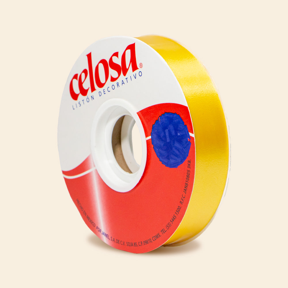 Listón Celosa Mod. 019 Ancho #5 Rollo Con 50 Metros