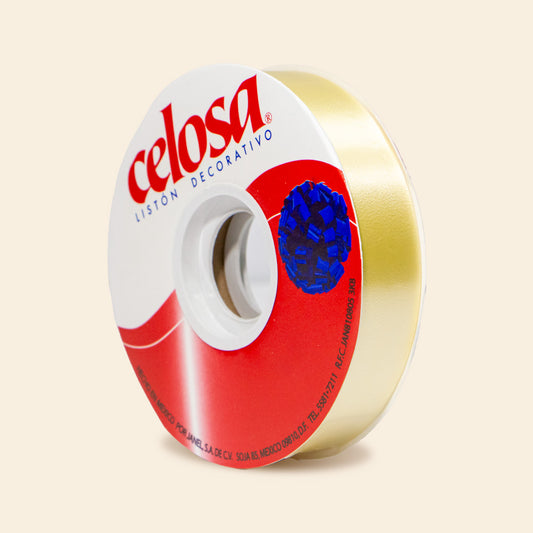 Listón Celosa Mod. 019 Ancho #5 Rollo Con 50 Metros