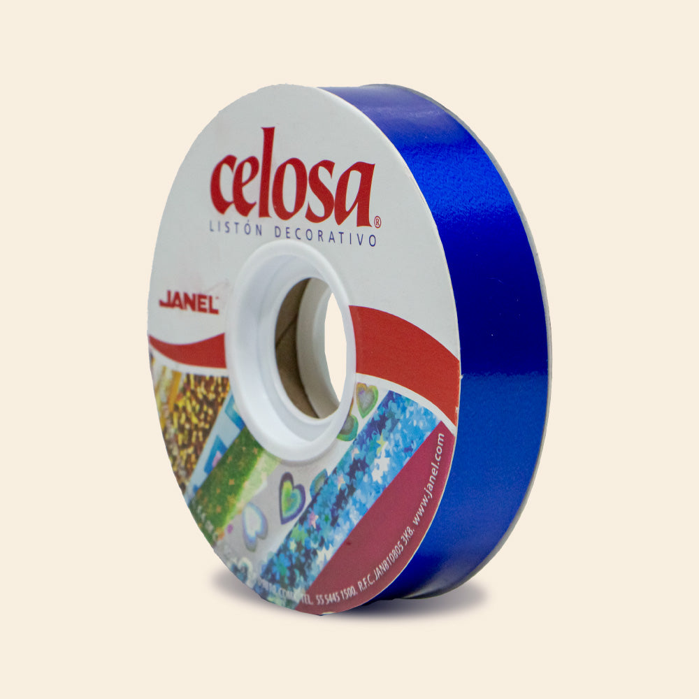 Listón Celosa Mod. 019 Ancho #5 Rollo Con 50 Metros