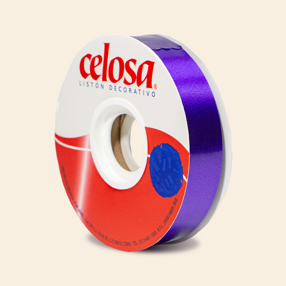 Listón Celosa Mod. 019 Ancho #5 Rollo Con 50 Metros