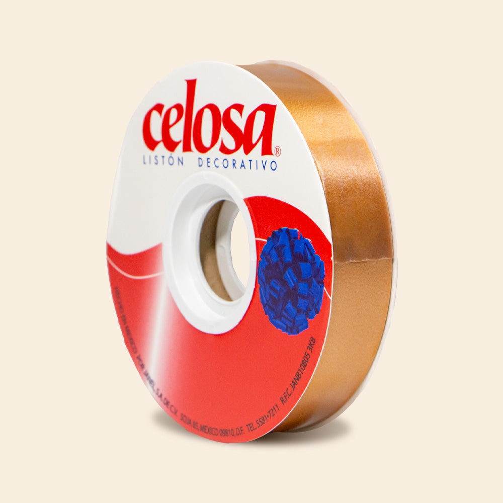 Listón Celosa Mod. 019 Ancho #5 Rollo Con 50 Metros