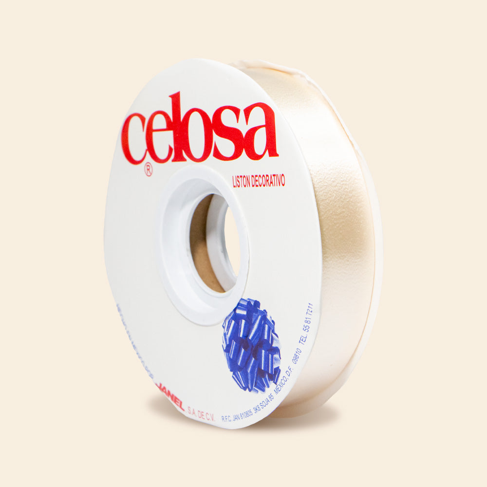Listón Celosa Mod. 019 Ancho #5 Rollo Con 50 Metros
