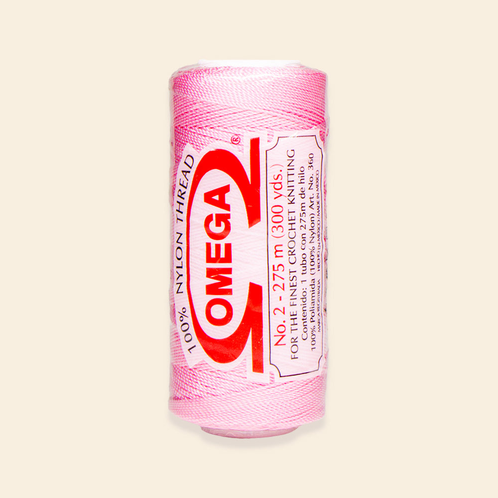 Carrete de Hilo Nylon OMEGA #2 con 275 Metros