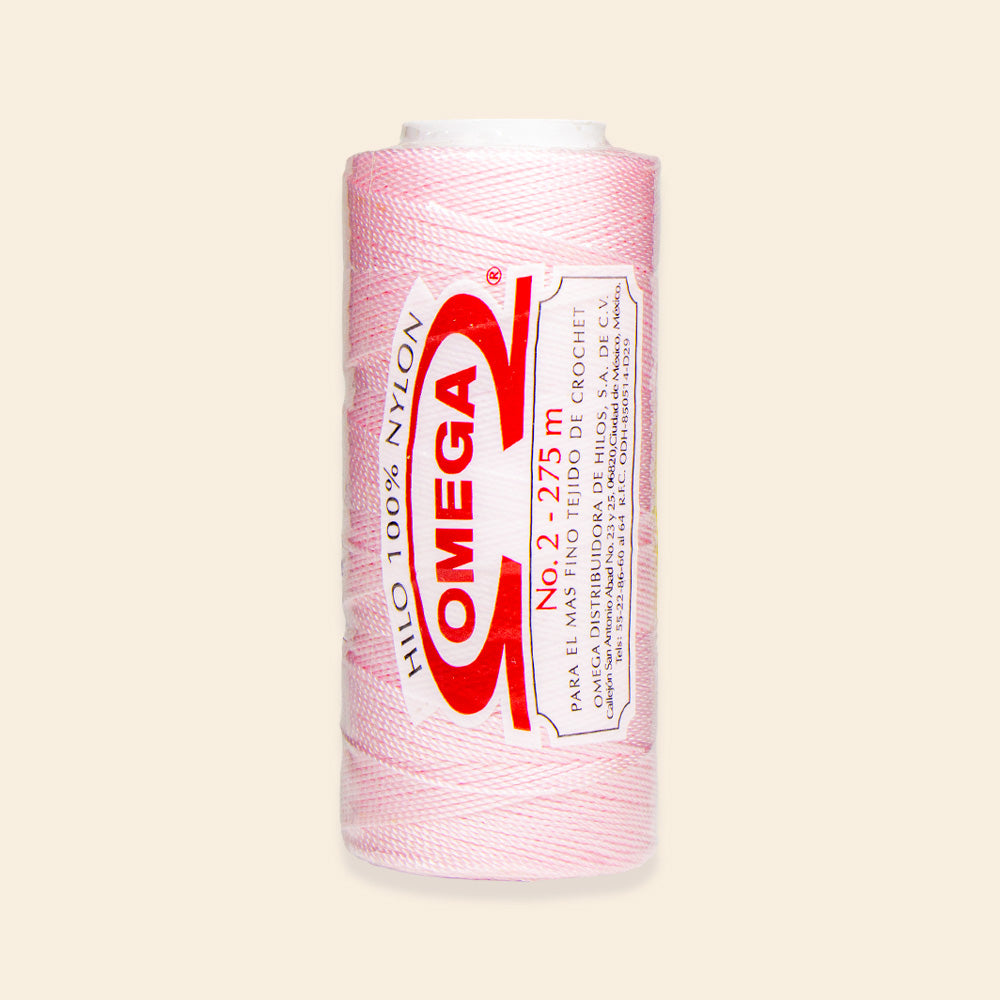 Carrete de Hilo Nylon OMEGA #2 con 275 Metros