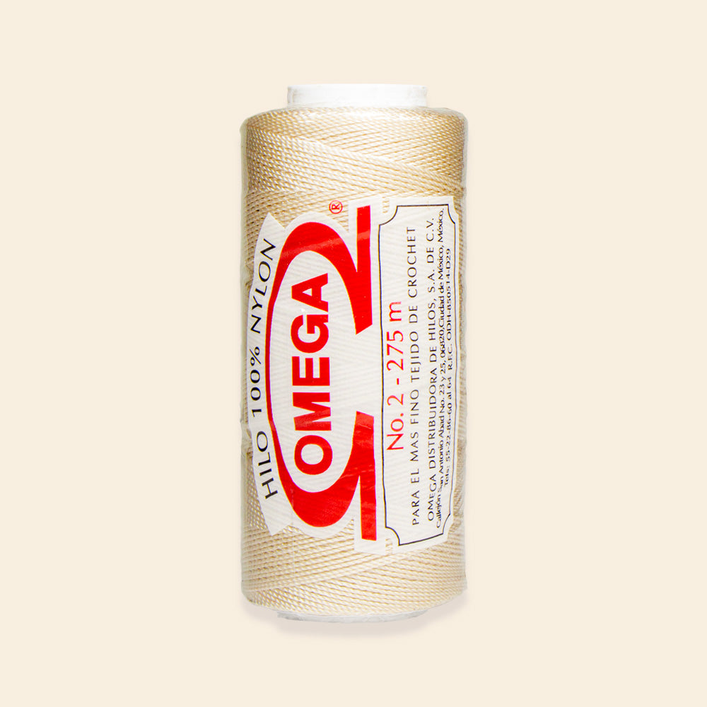 Carrete de Hilo Nylon OMEGA #2 con 275 Metros