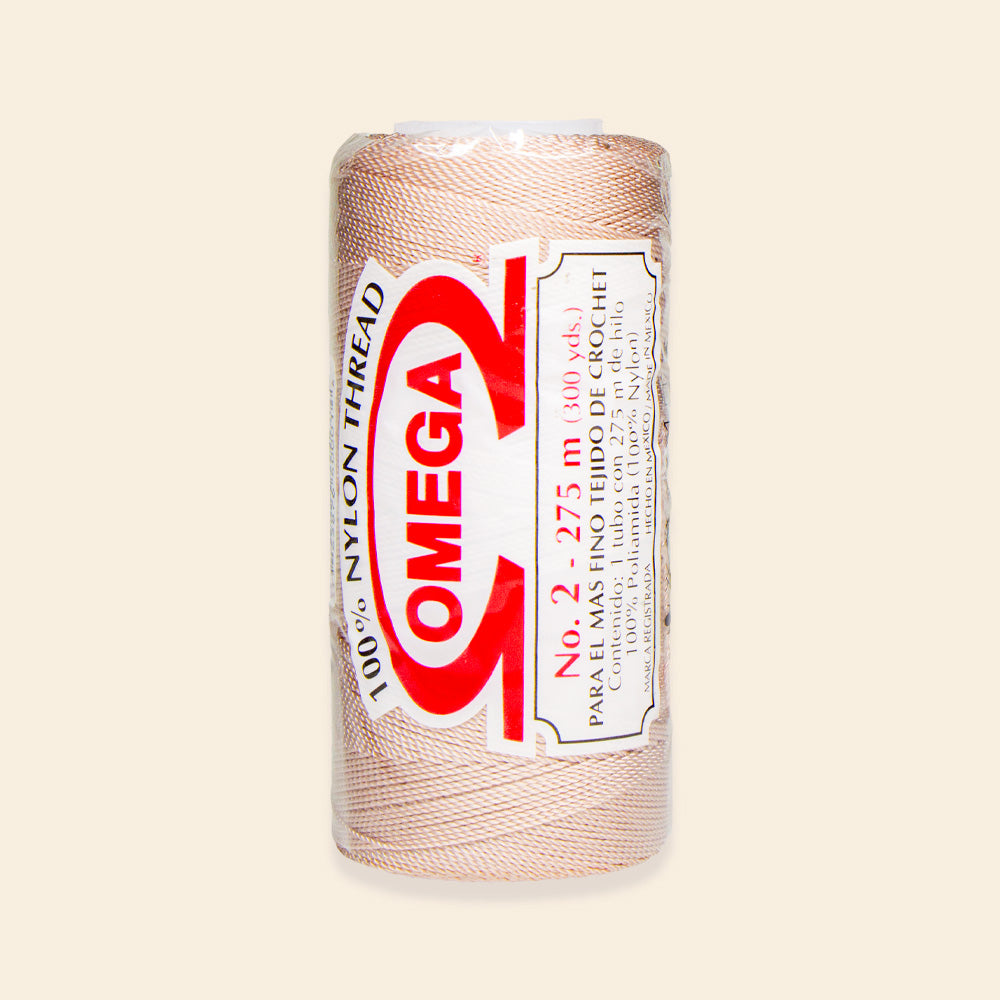 Carrete de Hilo Nylon OMEGA #2 con 275 Metros