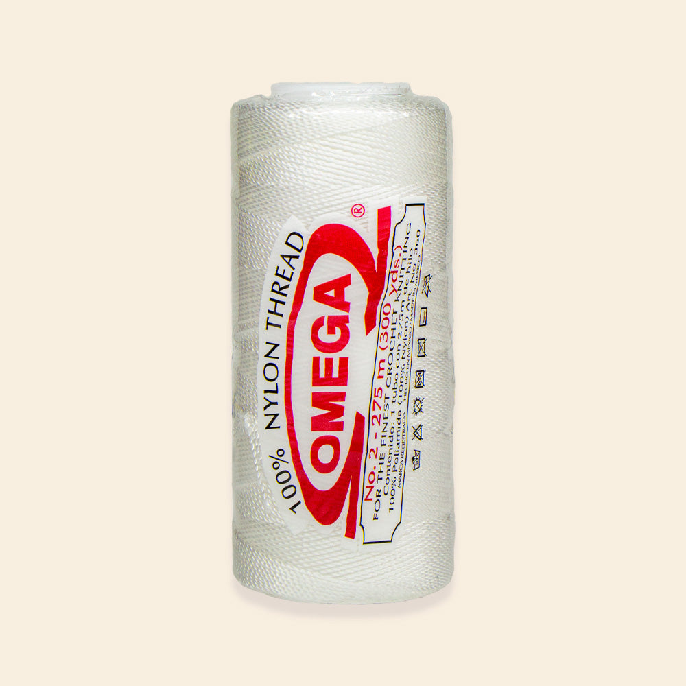 Carrete de Hilo Nylon OMEGA #2 con 275 Metros