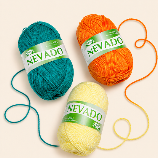 Estambre Nevado Omega Bola Con 200G