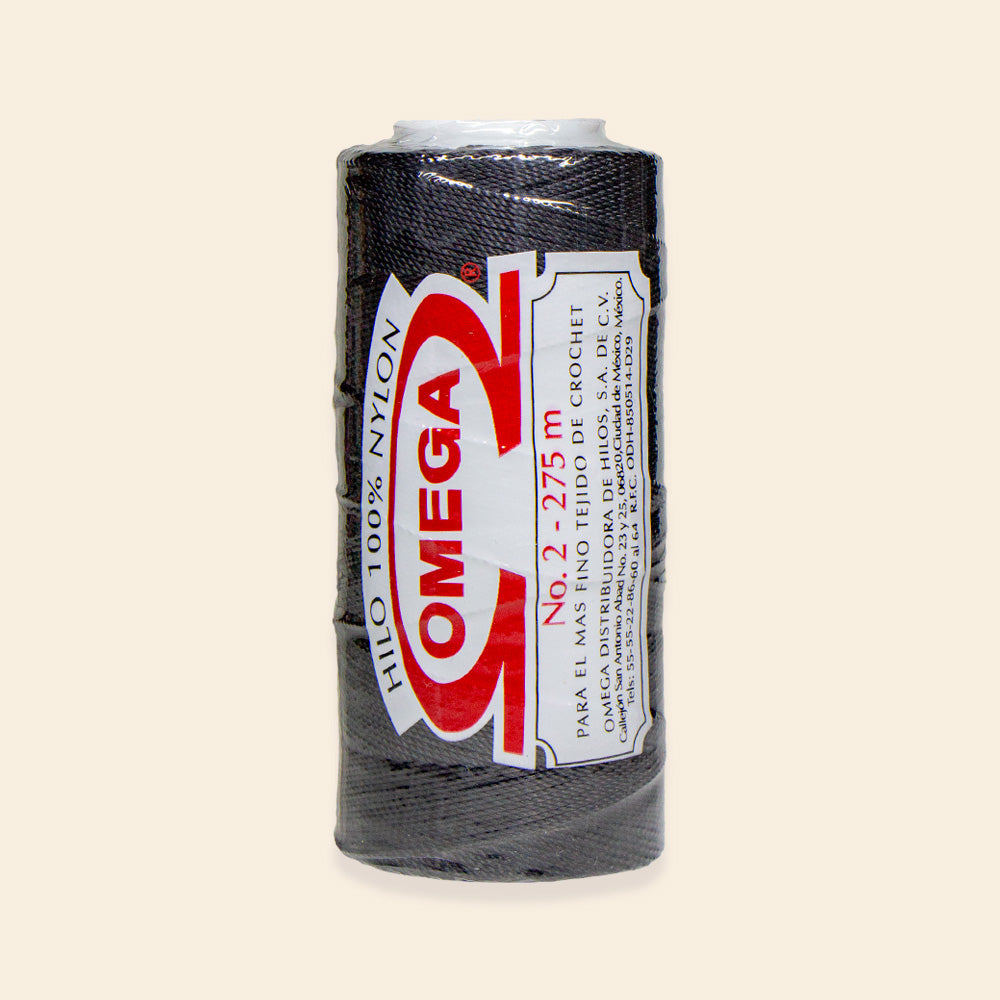 Carrete de Hilo Nylon OMEGA #2 con 275 Metros
