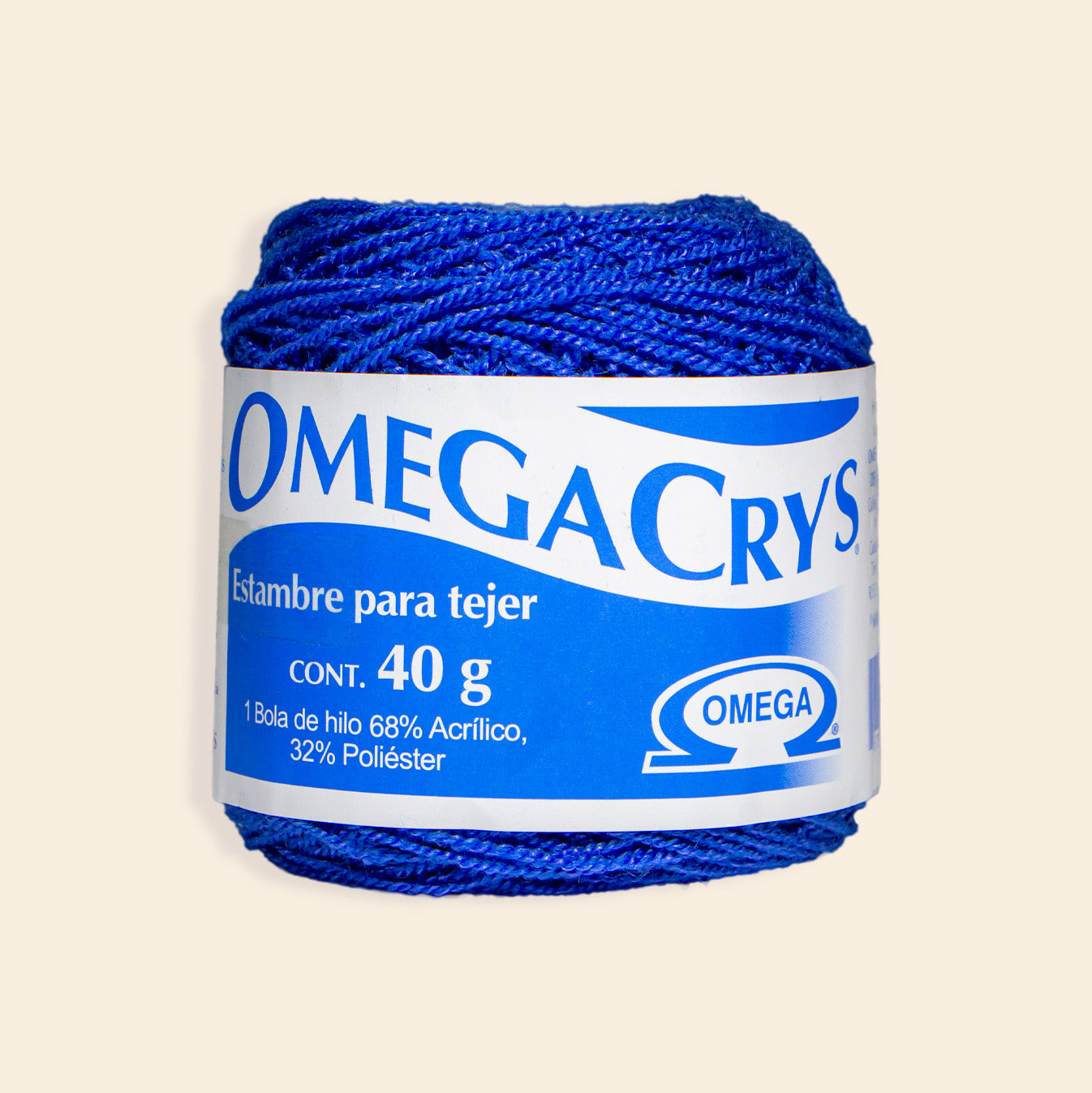 Estambre Omega Crys Bola con 50 G