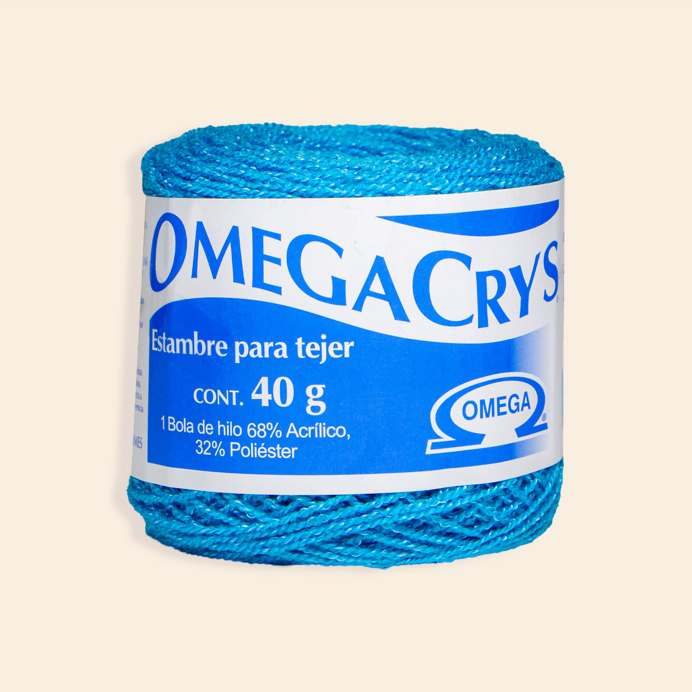 Estambre Omega Crys Bola con 50 G