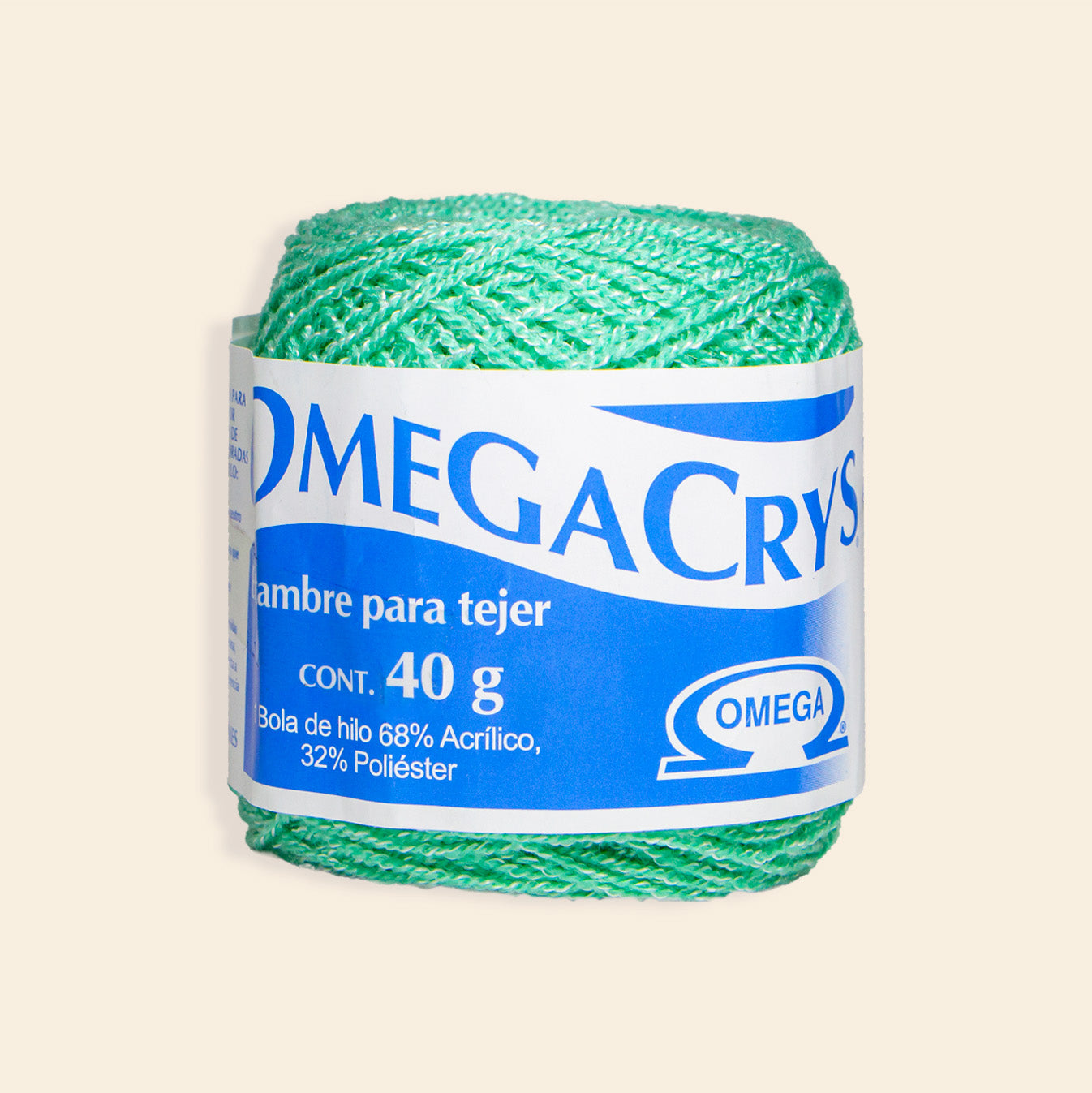 Estambre Omega Crys Bola con 50 G