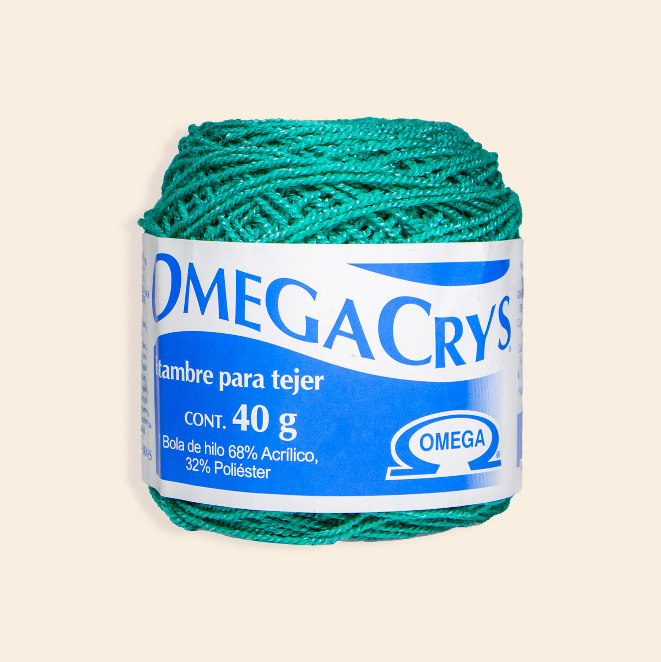 Estambre Omega Crys Bola con 50 G