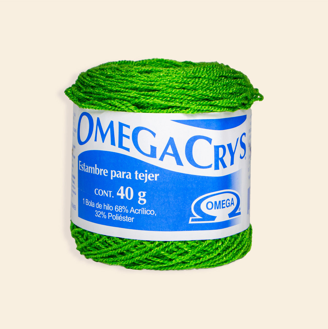 Estambre Omega Crys Bola con 50 G
