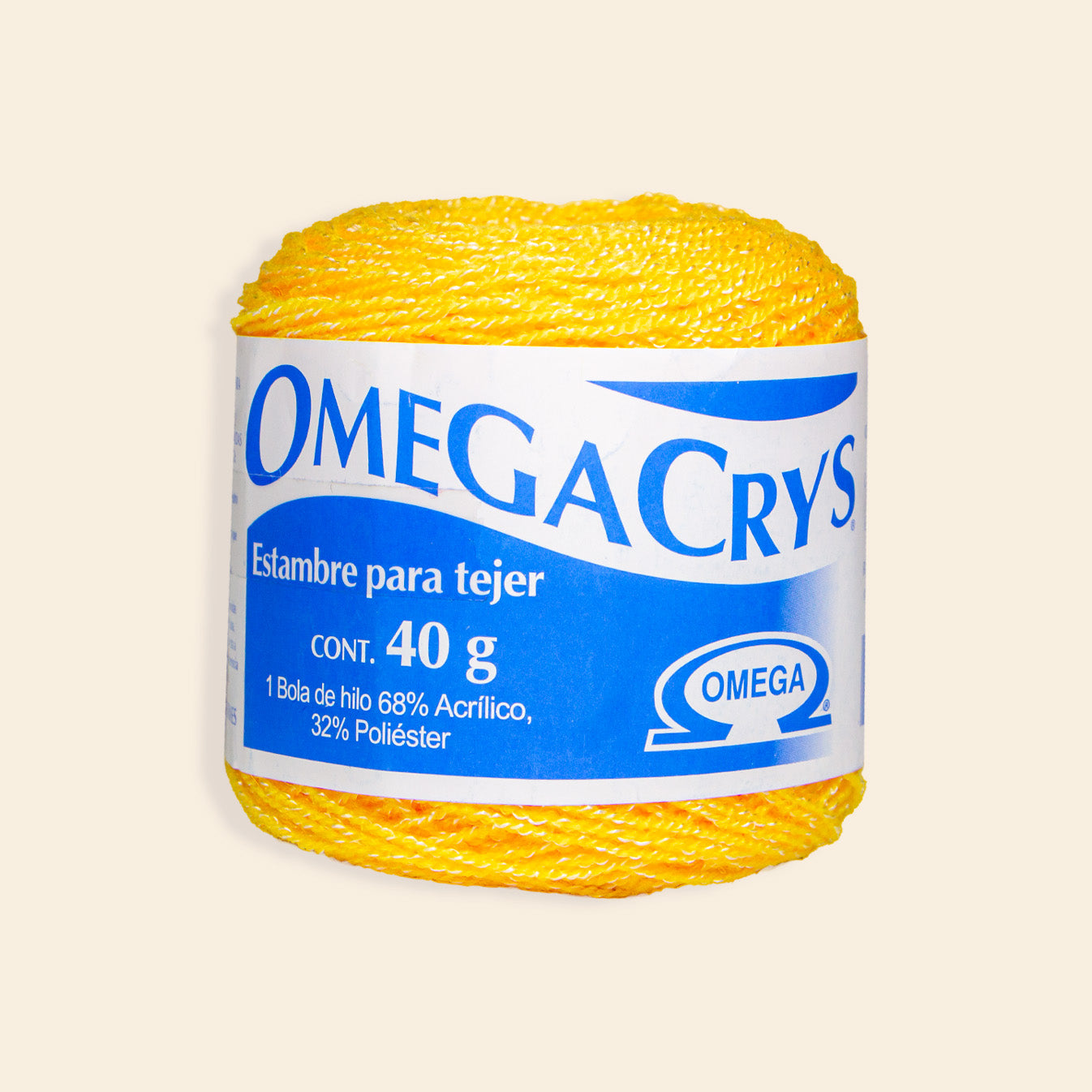 Estambre Omega Crys Bola con 50 G